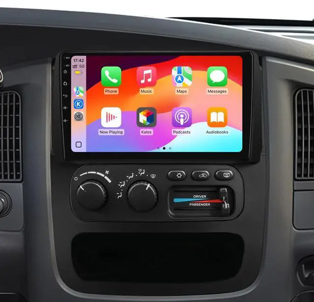 Main image of 5G WiFi Car Radio Stereo for Dodge RAM 1500 2500 2002 2003 2004 2005,9 inch Touch Screen with Wireless CarPlay Android Auto