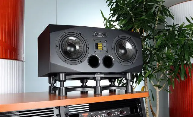 Alt view image 5 of 6 - Iso-Stand Series Speaker Isolation Stands with Tilt Adjustment: Iso-430 (17" x 9") Single