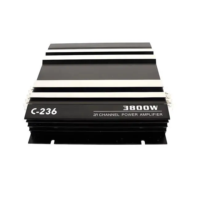 Alt view image 2 of 5 - Car Power Amplifier 2-Channel Amplifier Stereo Audio Subwoofer Amp 12V (2 Channel)