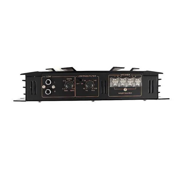 Alt view image 4 of 5 - Car Power Amplifier 2-Channel Amplifier Stereo Audio Subwoofer Amp 12V (2 Channel)