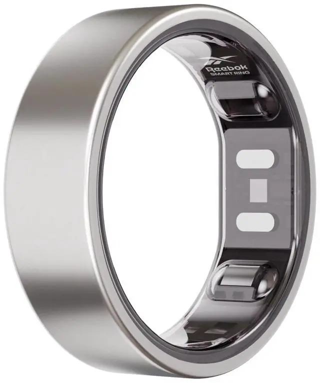 Main image of Smart Ring for Women or Men - Matte Silver, Size 13 Fitness Ring - The Next Generation of Wearable Technology - Fitness and Sleep Tracker - Monitors Wellbeing and Recovery