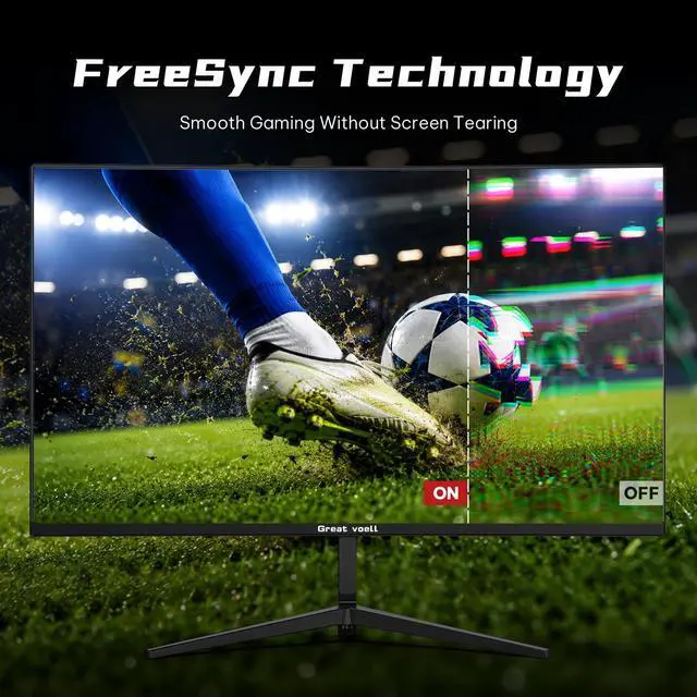Alt view image 3 of 6 - 24 Inch Curved Gaming Monitor 200Hz, 1ms MPRT, FHD 1080P Computer Monitor with 3000R Curvature, AMD FreeSync, 98% sRGB, HDR, DP HDMI Inputs, VESA for Home Office Esports