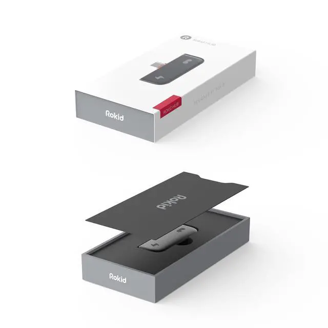 Alt view image 3 of 6 - Mini Hub Charging Converter, AR Glasses Accessories for Switch Xbox Smart Phones, Use While Charging, Suits Air, Max & AR Joy Pack Glasses(no switch2)