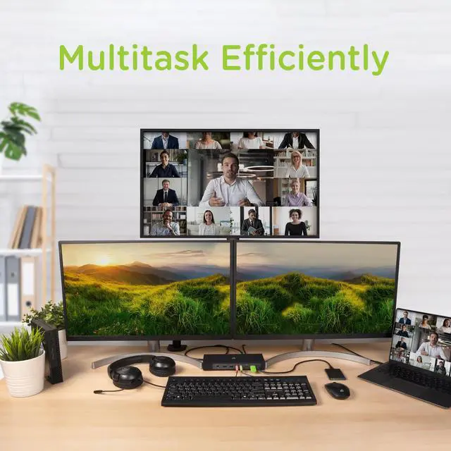 Alt view image 4 of 6 - Dock PRO Duo USB Type-C Docking Station
