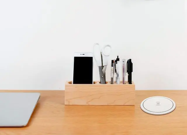 Alt view image 4 of 6 - Pop Up Outlet for Countertop, Hidden Recessed Outlet, Power Strip Power Socket with Wireless Charger USB Charging Station, 4 US Plug+2 USB+1 RJ45 Port+1 HDMI Port for Office Conference Kitchen