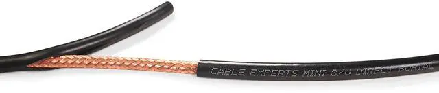 Alt view image 5 of 6 - ECP Cable Experts RG-8X Coax Cable - 25 FT PL259 M/M Connectors - Heavy Duty Indoor/Outdoor Weatherproof Jumper Cables - CB, Ham Radio, Short Wave Radio - HF, VHF, UHF