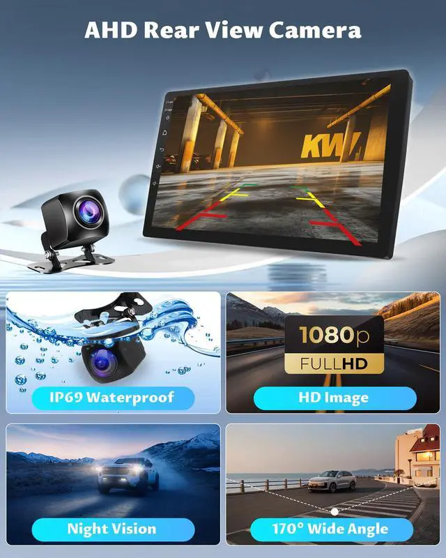 Alt view image 6 of 6 - 4+64G Android 15 Car Radio for Hyundai Accent 2012 2013 2014 2015 2016 2017 Wireless CarPlay Android Auto 9 inch IPS Touch Screen Stereo DSP Bluetooth GPS WiFi Backup Camera Mic