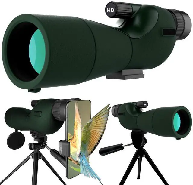 Main image of Monocular Telescope with Tripod,Bird Watching Gifts for Men and Nature Lovers - Outdoor Nature Exploration & Stargazing, Birthday Gifts for Father, Graduation Gifts for Teens