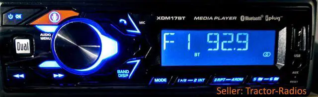 Alt view image 4 of 6 - Direct Connect Plug & Play Kubota Tractor Radio Google Siri Bluetooth LX2610 LX RTV-1100 B2650 RTV-X1100C