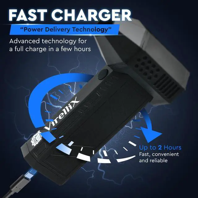 Alt view image 3 of 6 - Powerful Electric Air Duster for PC - Turbojet 150000 RPM Air Blaster for Car Detailing - Rechargeable Air Duster for Electronics - for PS5 Dust Cleaner Handheld Blower Cordless - Soplador De Aire
