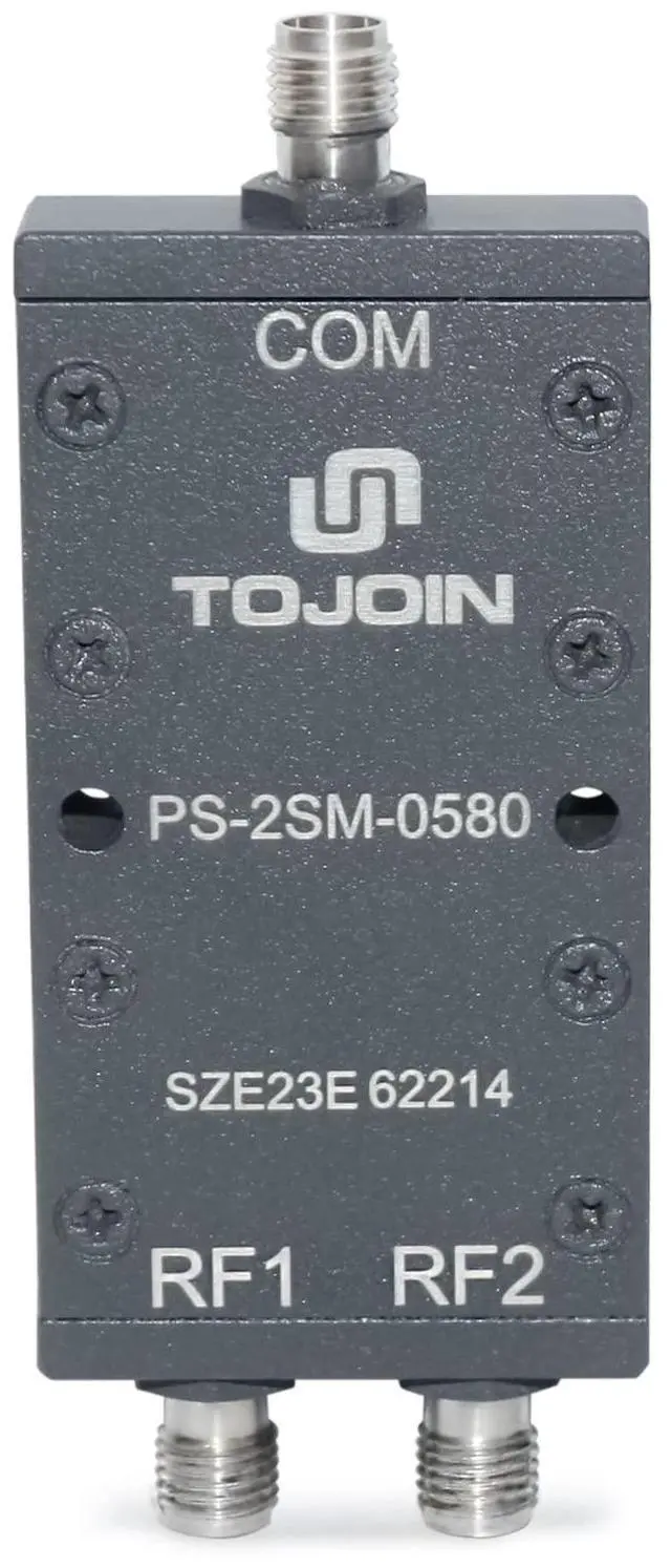 Main image of TOJOIN Passive Power Splitter/Divider 2 Way for SMA Connectors, Coaxial Cable Splitter 0.5-8GHz for RF/Microwave Measurements Accessories Splitter Coaxial, for Antenna System (PS-2SM-0580)