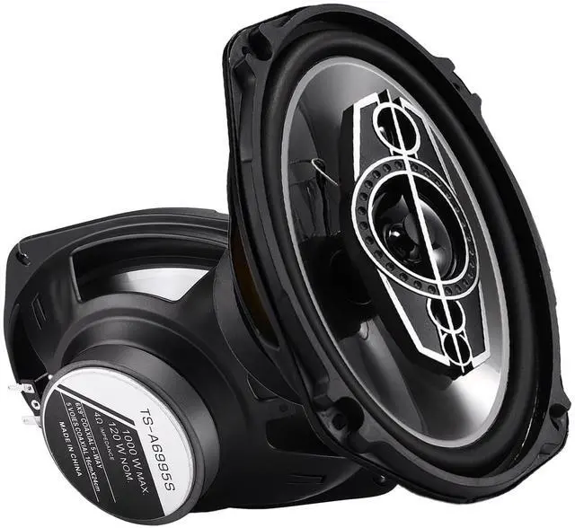 Main image of KG Series 6995S 6×9 inch 5-Way coaxial car Speakers, 1000W Max,120RMS,4. Polypropylene Cones, Butyl Rubber surrounds, Full-Range Tweeter Sound. Easy Install with Protective grilles.(Pair)