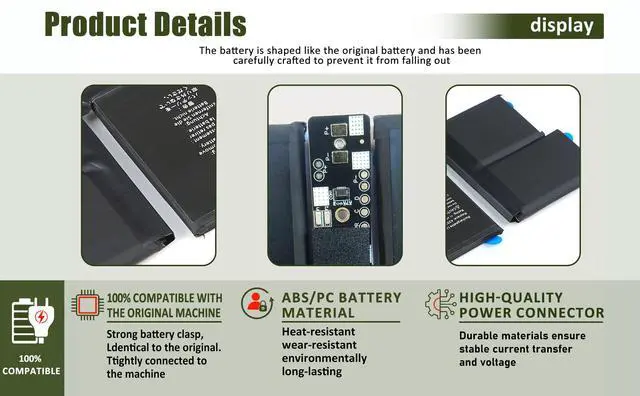 Alt view image 4 of 6 - A2485 A2527 Laptop Battery for MacBook Pro 16 inch (Late 2021) Battery A2485 EMC3651 - MK183LL/A MK193LL/A MK1A3LL/A MK1E3LL/A MK1F3LL/A MK1H3LL/A Series Notebook - 11.45V 99.6Wh