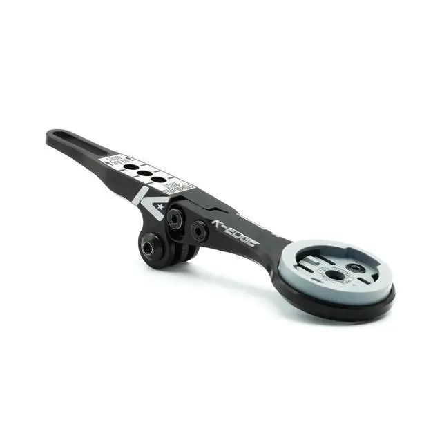 Alt view image 2 of 5 - Integrated Handlebar System Bicycle Computer Combo Mount | for Wahoo GPS Devices | Black | cycling-electronics-accessories