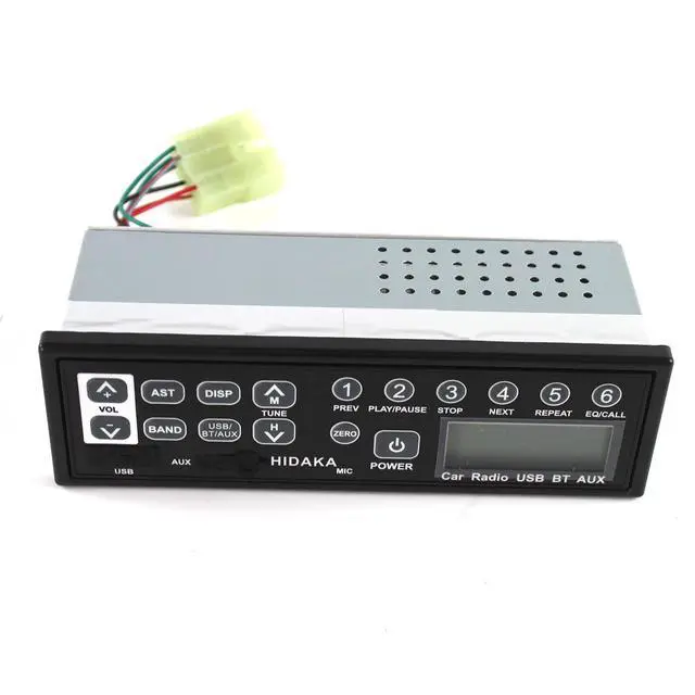 Alt view image 2 of 6 - M200 Bluetooth Radio Car Bluetooth Excavator Radio AUX-in Slot AM/FM USB Mic MP3 Player for Komatsu Kobelco Sumitomo Excavator