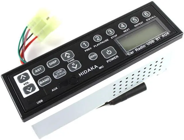 Alt view image 3 of 6 - M200 Bluetooth Radio Car Bluetooth Excavator Radio AUX-in Slot AM/FM USB Mic MP3 Player for Komatsu Kobelco Sumitomo Excavator