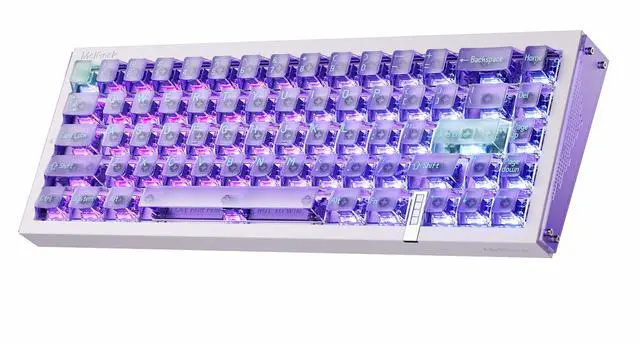 Main image of REAL67 65% Hall Effect Magnetic Gaming Keyboard with RGB, Rapid Trigger, Adjustable Actuation for FPS & Rhythm Gamers, 8K Hz Polling Rate, 0.125ms Latency, Hot Swap, SOCD for Mac/Windows/Linux