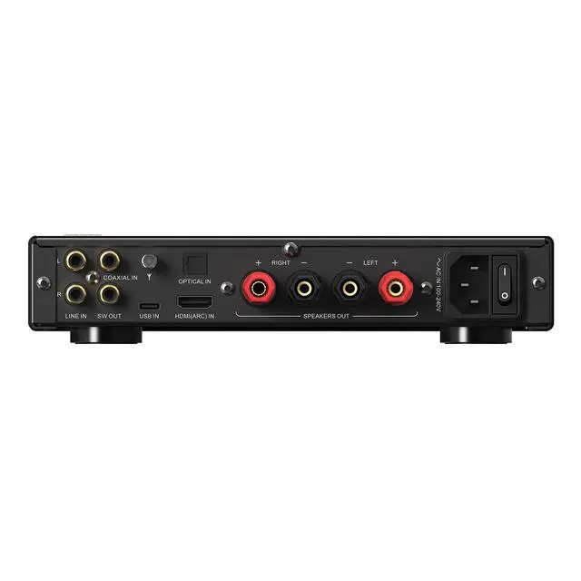Alt view image 3 of 5 - SMSL RAW-HA1 Amplifier Equipped with Full-Function Remote Control Fully-Fitted LCD Screen