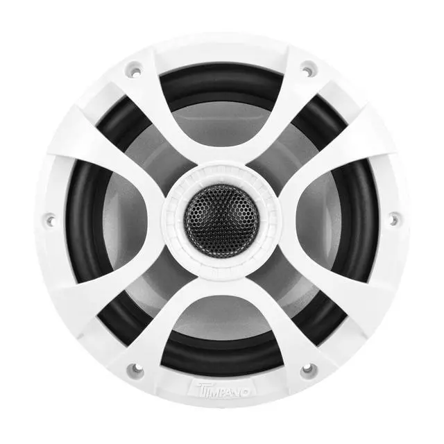 Alt view image 4 of 6 - 6.5 Marine Speakers 450 Watt Per Pair TPT-CX6MW-4 Coaxial 2 Way Waterproof Speakers, 1 Pair, White, Weather Resistant Marine Speakers 6.5 Inch for Boat, ATV or RV Speakers, Bocinas Marinas