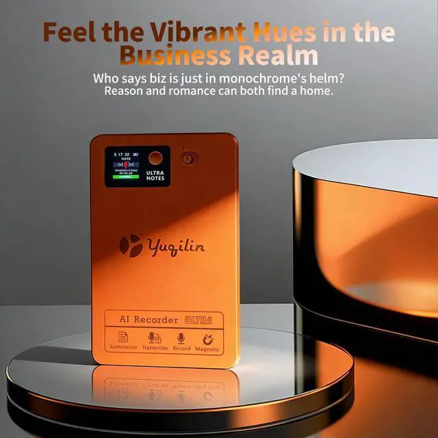 Alt view image 2 of 6 - Ai Note Taker, Ai Voice Recorder Pocket Ai Note Taking Device Voice to Text Recorder Ai Recorder Notetaker 152 Languages 64gb Transcribe, Summarize & Text Translation One-Step Magnetic Attachment