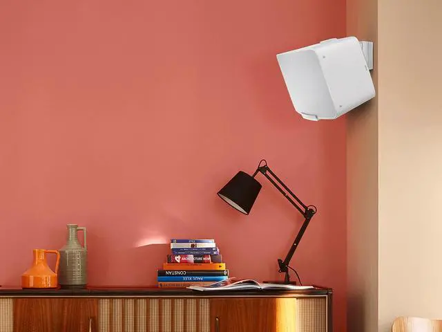 Alt view image 2 of 6 - Wall Mount for Sonos Five - Each (White)