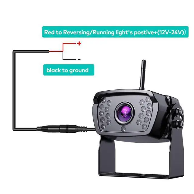 Alt view image 2 of 4 - Upgraded Wireless Backup Camera for 7 Inch Monitor