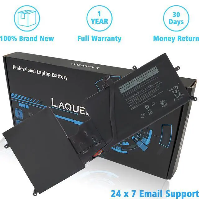 Alt view image 5 of 6 - Y9M6F Laptop Battery Compatible with Dell Alienware M15 R2 P87F Alienware M17 R2 P41E Series 0Y9M6F 8K84V 08K84V 11.4V 76Wh 6-Cell