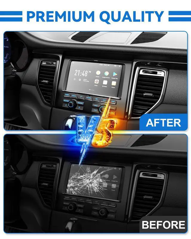Alt view image 4 of 6 - 8" Touch Screen with LCD Digitizer Navigation Radio Replacement for Chevy GMC 2014-2018 Silverado Sierra, 2015-2019 Tahoe Yukon Suburban Colorado Canyon, 2017-2019 Acadia Terrain Replace # DJ080PA-01A