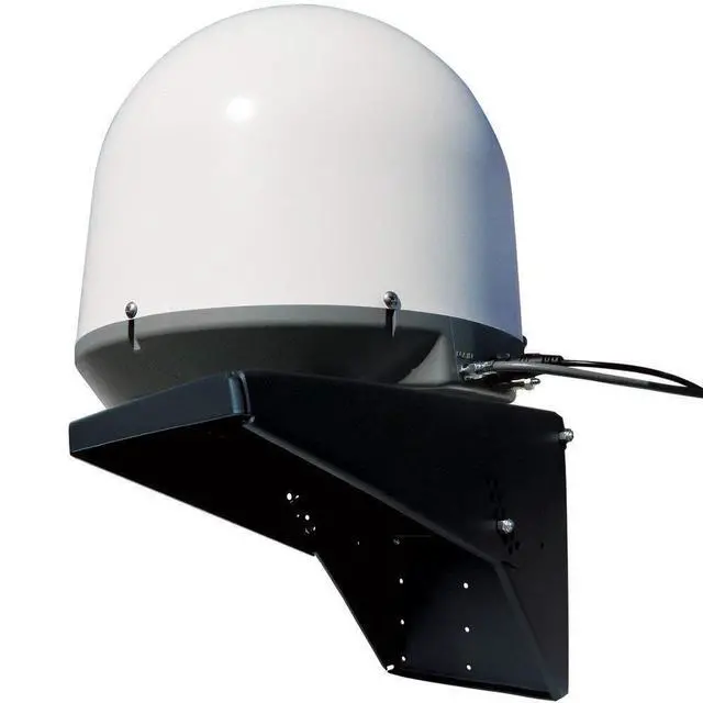 Alt view image 2 of 5 - MT-SM10 Semi Truck Satellite Antenna Rear Cab Mount (Truck Satellite Dish Mount, Black)