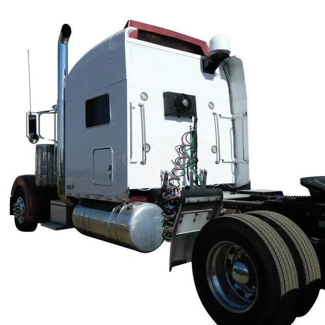 Alt view image 3 of 5 - MT-SM10 Semi Truck Satellite Antenna Rear Cab Mount (Truck Satellite Dish Mount, Black)