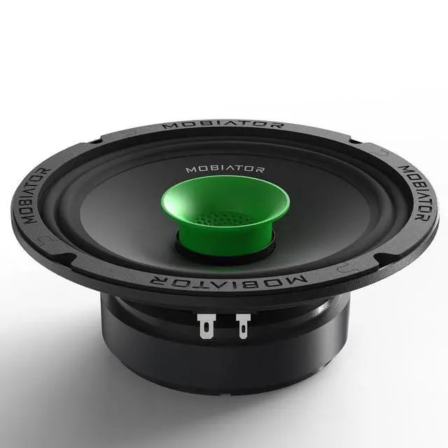 Alt view image 5 of 6 - MB-M65T 6.5" 2-Way Pro Audio Midrange Coaxial Speakers, 360W Max, 4-Ohm, 1.5" Voice Coil, with Built-in Bullet Tweeters, Easy to Install in Cars/Trucks/Doors (Pair)