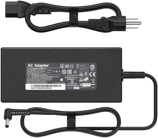 Main image of 240W Laptop Charger Compatible with MSI Katana GF66 GF76 GL66 GL76 Stealth 14 14Studio Creator M16 CreatorPro M16 M17 Sword 15 17,Compatible with Delta 15 A5EFK 15001 Crosshair 17 15S Word 15