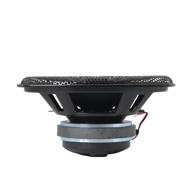 Alt view image 6 of 6 - WZ69Si 6x9-Inch Mid-Range + Driver Speaker, 1200W Max, 4 Ohms, 30oz Magnet, Black Steel Basket with Aluminum Dome Tweeter for Car Audio (Single)