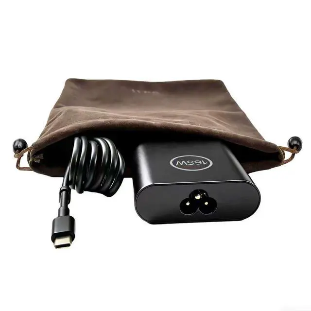 Alt view image 2 of 6 - New 165W GAN USB Type C Laptop Charger Compatible with Precision 5690 5680 3581 3580 Pro Max 16 18 9840 Plus MA16250 MB16250 XPS 17 9730 9720 M9TG5 DA165PM210 HA165PM210 Contains Power Protection Bag