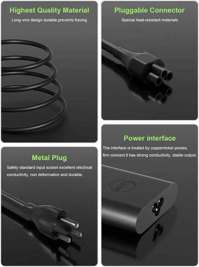 Alt view image 4 of 6 - New 165W GAN USB Type C Laptop Charger Compatible with Precision 5690 5680 3581 3580 Pro Max 16 18 9840 Plus MA16250 MB16250 XPS 17 9730 9720 M9TG5 DA165PM210 HA165PM210 Contains Power Protection Bag