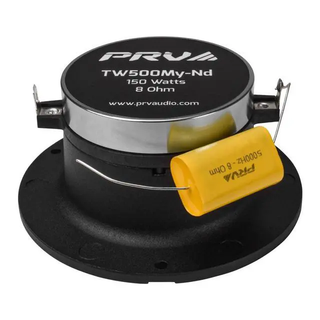 Alt view image 5 of 6 - TW500My-Nd Mylar Neodymium 4" Bullet Super Tweeter 8 Ohm 1.25" VC Pro Audio High Frequency Driver 108dB 150 Watts (Single)