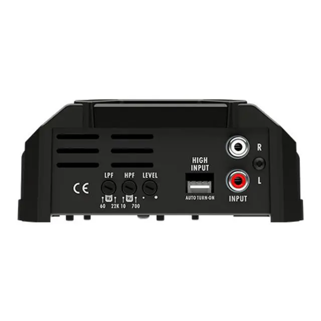 Alt view image 4 of 6 - IR 400.1 2 Ohms Compact Digital Mono Amplifier, Iron LINE, 400 Watts RMS 400x1, 2 Stable, Monoblock Digital Car Audio Amp TS, Full-Range Sound Quality, Crossover
