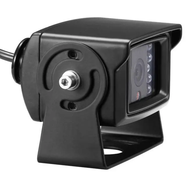 Alt view image 3 of 6 - 7" 1080P AHD Wired Reverse Rear View Backup Camera System, Waterproof Rearview Reverse Camera 130 Degree Wide Angle Night Vision 4 PIN Cam System for Tractor/Truck/Excavator/Caravan/Skid Steer/RV