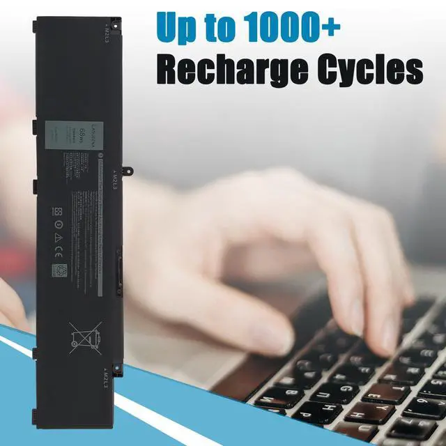 Alt view image 6 of 6 - MV07R Laptop Battery Compatible with Dell G3 15 3500 3590 G5 5500 5505 SE Series Notebook 266J9 0JJRRD 0415CG C9VNH 0PN1VN 0M4GWP