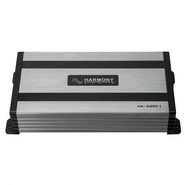 Alt view image 5 of 6 - HA-A800.1 Car Stereo Class D Amp Mono 1600 Watt Subwoofer Amplifier - 1 Ohm Stable - Includes Bass Remote