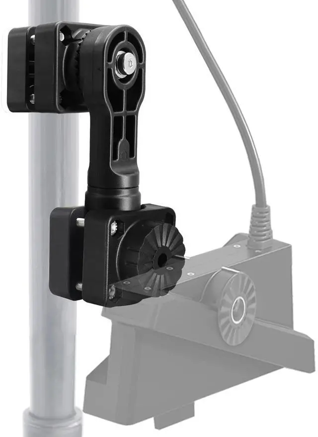 Main image of 0 Degree Pole Mount, Trolling Motor Shaft Bracket, Compatible with Garmin Panoptix LiveScope XR LVS62 Transducer, Reinforced Heavy-Duty Bracket Replaces 0101324800, Fits 1.1"-1.38" Poles