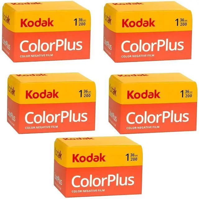 Main image of 5 Rolls of colorplus 200 ASA 36 Exposure