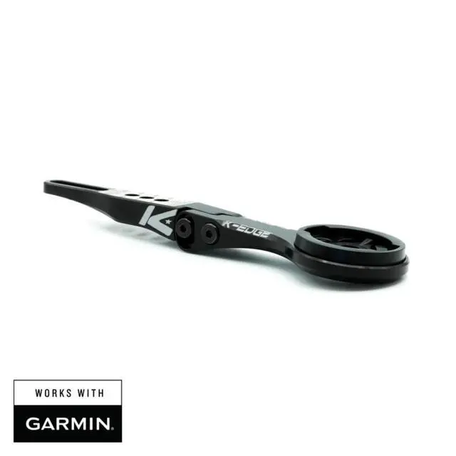 Alt view image 2 of 5 - Integrated Handlebar System Bicycle Computer Mount | for Garmin GPS Devices | Black | cycling-electronics-accessories