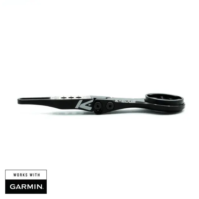 Alt view image 3 of 5 - Integrated Handlebar System Bicycle Computer Mount | for Garmin GPS Devices | Black | cycling-electronics-accessories