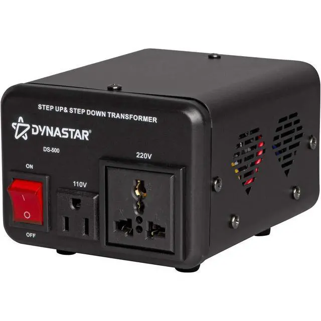Alt view image 3 of 5 - Dynastar Step Up & Step Down Voltage Converter and Transformer, 110-220 to 220-240 Volts; Heavy Duty, Extra Durable Coil, 5-Year-, 500 Watts