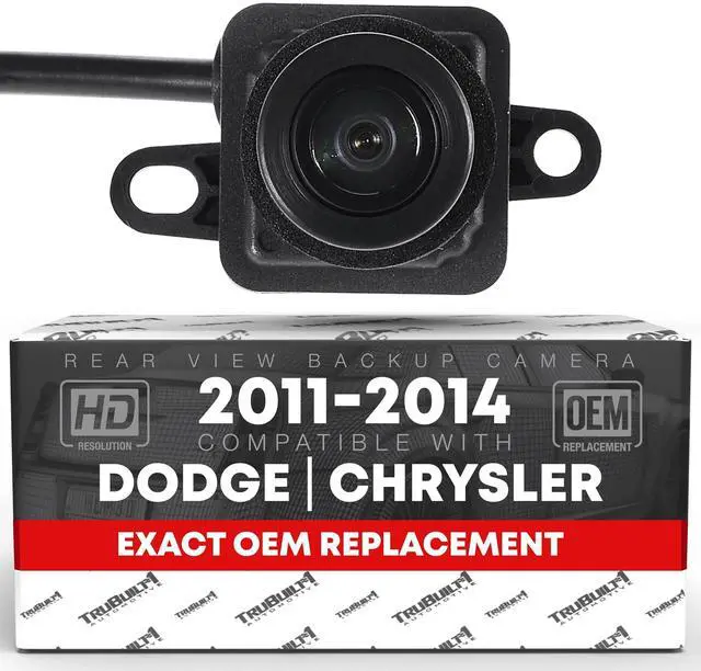 Main image of Rear View Backup Camera - Compatible with 2011-2014 Dodge Charger, Chrysler 300 - Reversing Parking Assist Camera - OEM 56054058AH, 56054058AD, 56054058AE, 56054058AF, 56054058AG