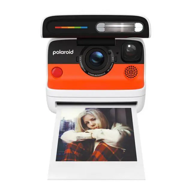 Alt view image 2 of 4 - Flip Instant Camera with Sonar Autofocus and Retro Design (White)