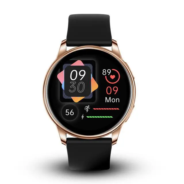 Alt view image 3 of 6 - Juliet Smartwatch for Women, Rose Gold Smart Watch with Gorilla Glass, Menstrual + Wellness Tracking, AMOLED, Voice Assistant, Bluetooth Calling, IP68 Water Resistant