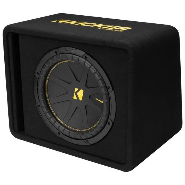 Alt view image 3 of 6 - 50VCWC124 CompC 12-inch Subwoofer in Vented Enclosure, 4-Ohm