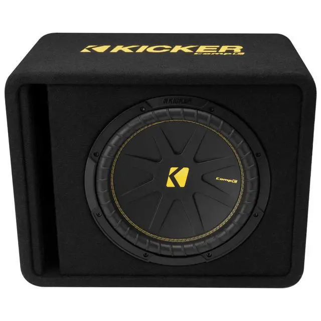 Alt view image 4 of 6 - 50VCWC124 CompC 12-inch Subwoofer in Vented Enclosure, 4-Ohm